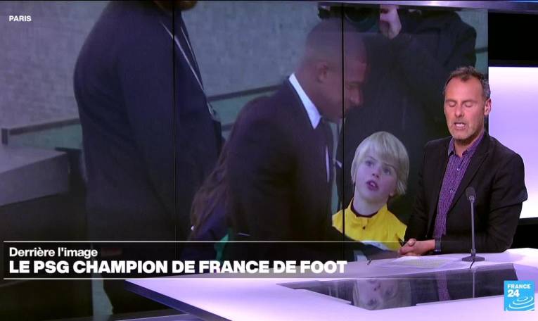 Derrière l'image : le PSG champion de France de football