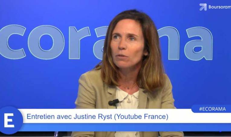 Justine Ryst (DG de Youtube France) : "Je pense que ce n'est pas un raz-de-marée TikTok !"