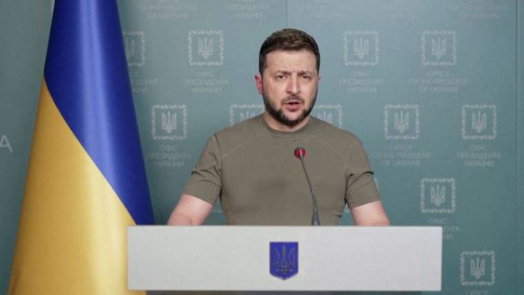 UKRAINE: ZELENSKY DÉCLARE QUE LA RÉGION DU DONBASS EST COMPLÈTEMENT DÉTRUITE