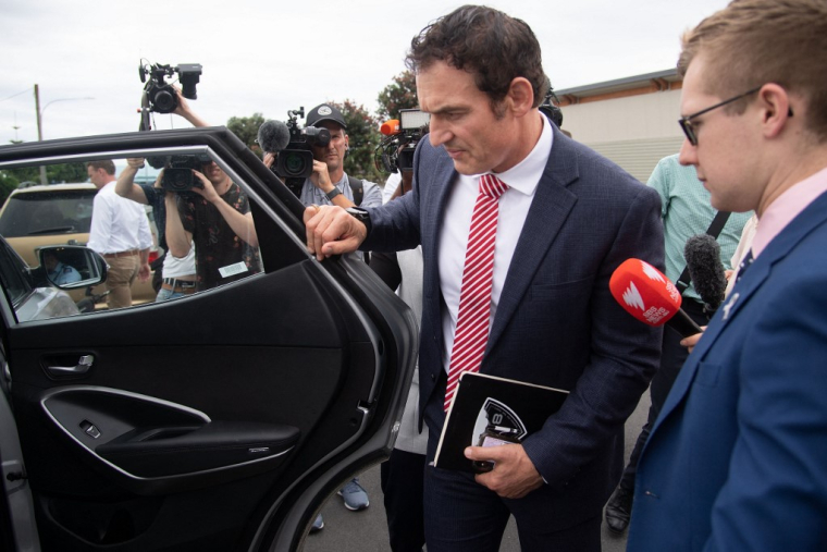 Stewart Nash in New Zealand, December 12, 2019 (AFP/MARTY MELVILLE)