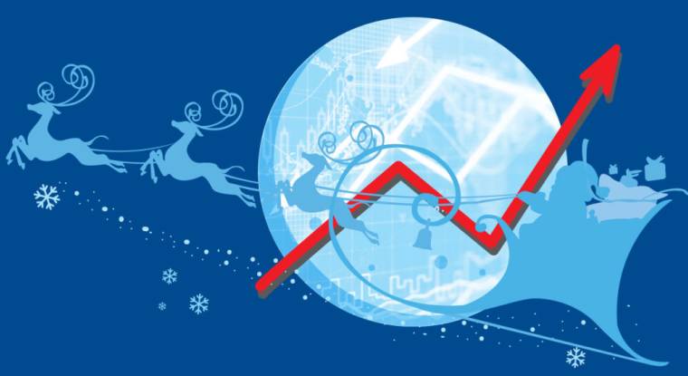 Depuis la création de l’indice CAC 40, décembre enregistre une performance positive deux années sur trois, avec un gain moyen de 1,4%. Mais attention, le Père Noël est peut-être déjà passé… (© DR)