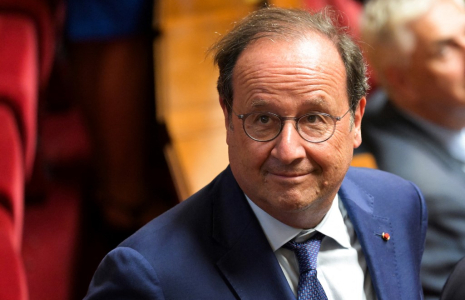 François Hollande à Paris, le 18 juillet 2024. ( AFP / BERTRAND GUAY )