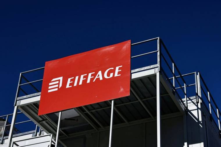 Photo d'archives du logo d'Eiffage à Paris
