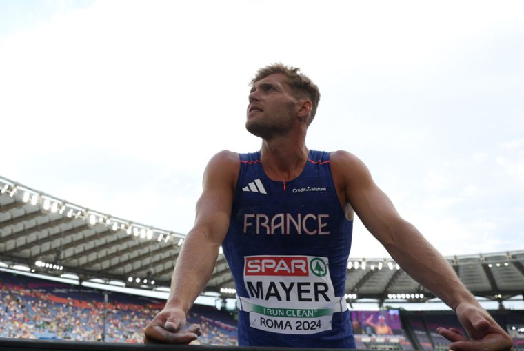 Kevin Mayer lors des Championnats d'Europe d'Athlétisme