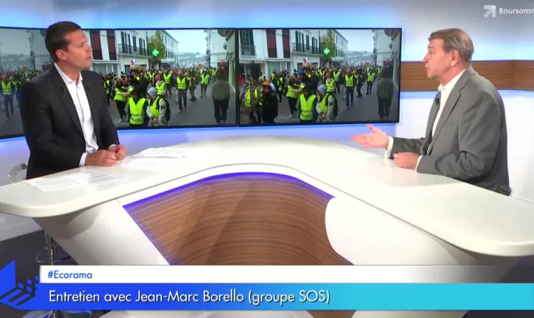 "Il y aura des mesures de justice sociale mais sans pour autant punir ceux qui ont réussi !", selon Jean-Marc Borello (Président du groupe SOS)