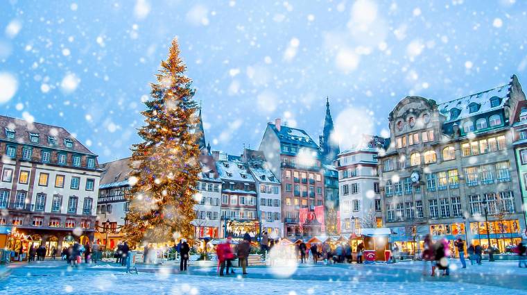 Strasbourg, France : le berceau du marché de Noël