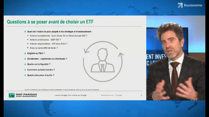 Video Indices Isr Et Thematiques Esg Comment Investir De Facon Responsable Avec Les Etf 10 12 2020 09 20 00 Boursorama