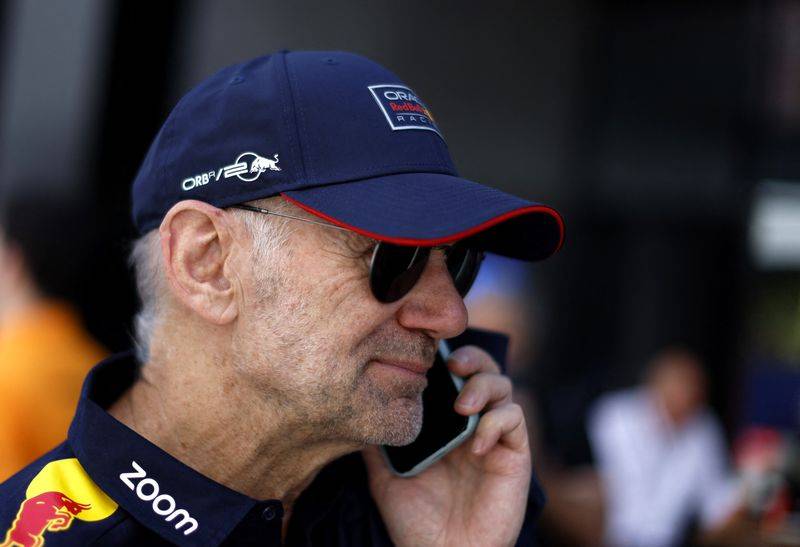 Le directeur technique de Red Bull, Adrian Newey