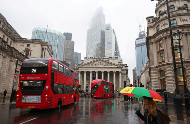 Le quartier financier de la City à Londres