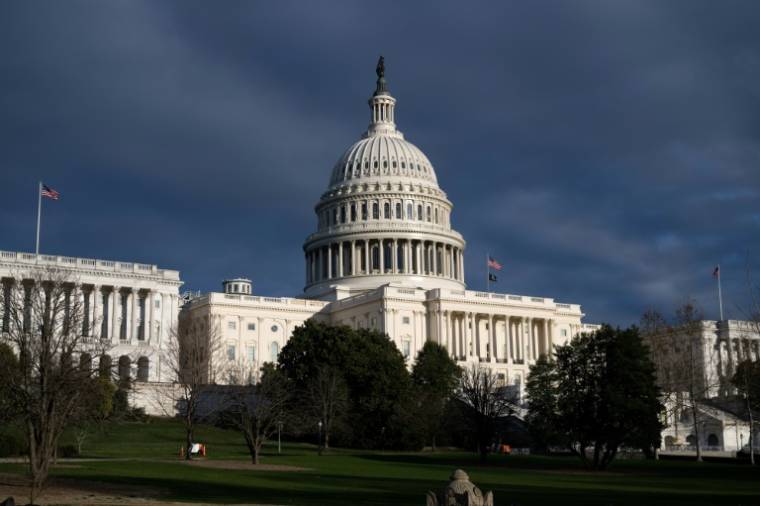 Le Capitole, siège du Congrès américain, le 7 mars 2024 à Washington ( AFP / SAUL LOEB )