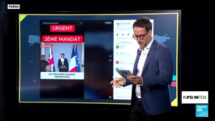 Non, Emmanuel Macron n’a pas annoncé sa démission