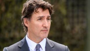 Le premier ministre canadien Justin Trudeau à Riga, en Lituanie, le 10 juillet 2023 ( AFP / Gints Ivuskans )
