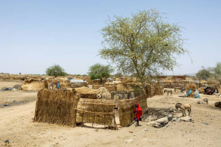 Vue générale du camp de réfugiés de Koufroun, au Tchad le 9 avril 2024 ( AFP / Joris Bolomey )