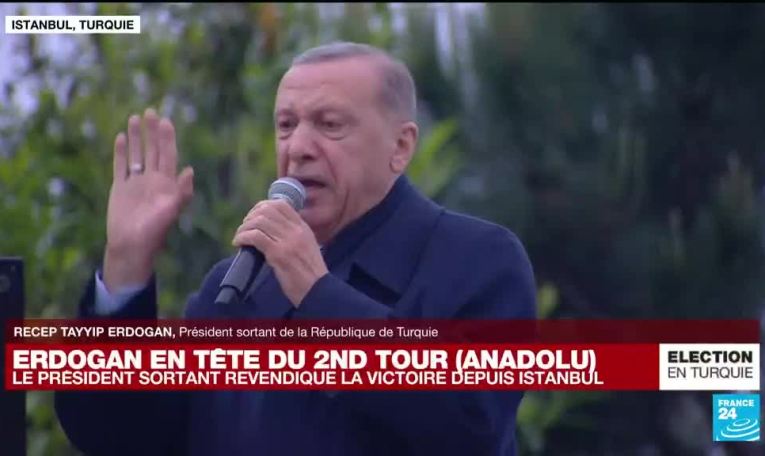 REPLAY - Erdogan revendique la victoire à l'issue du second tour de la présidentielle en Turquie