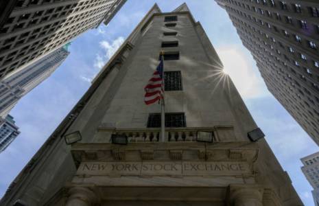 Le New York Stock Exchange ( AFP / ANGELA WEISS )