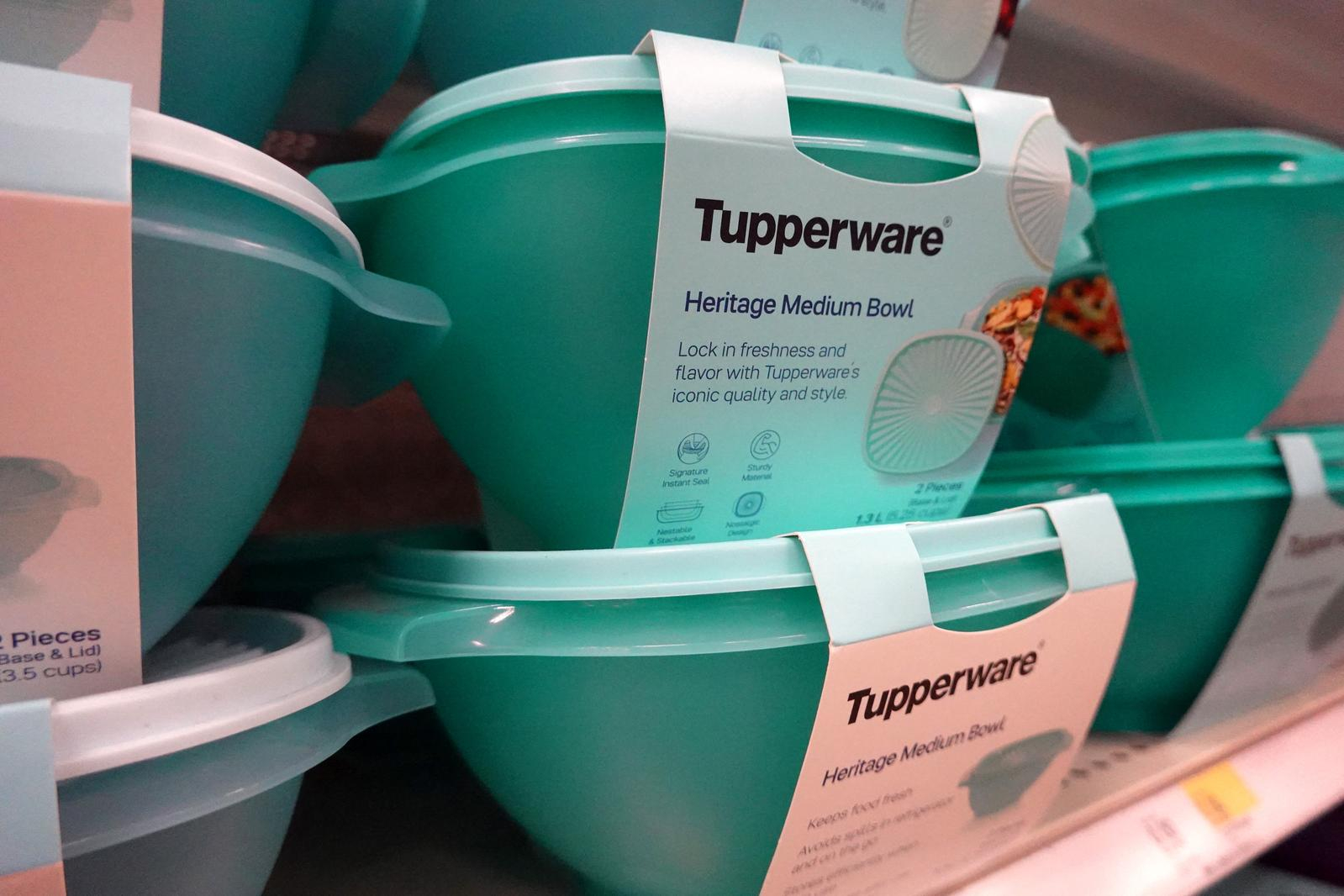 Produits Tupperware dans un magasin de Chicago  ( GETTY IMAGES NORTH AMERICA / SCOTT OLSON )