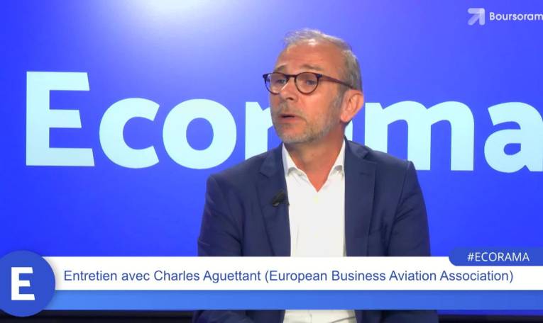 Charles Aguettant (EBAA) : "Il ne faut pas interdire les jets privés mais les décarboner plus vite !"