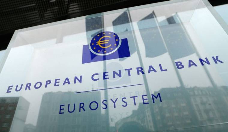 Photo du logo de la Banque centrale européenne (BCE)