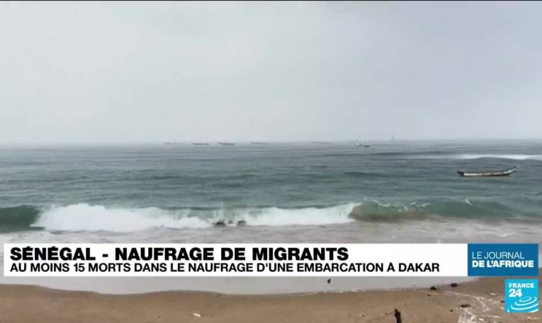 Sénégal : au moins 15 morts dans le chavirement d'une pirogue à Dakar