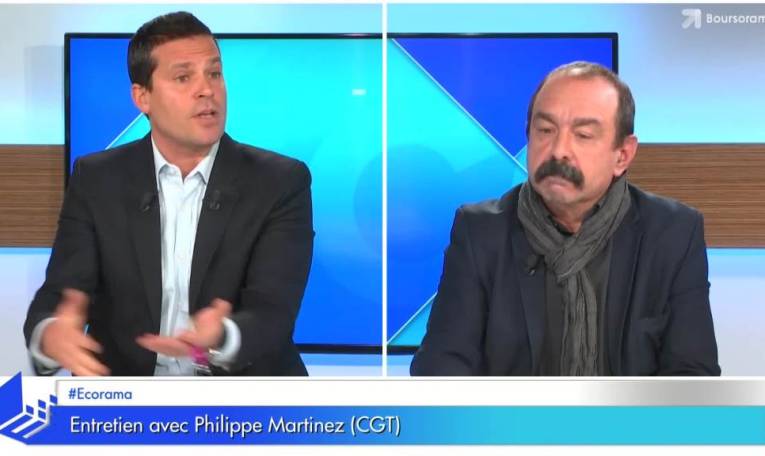 "Être riche en France c'est être millionnaire !", selon Philippe Martinez (CGT)