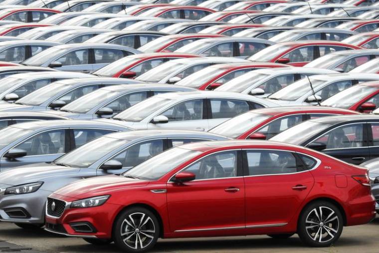 CHINE: CHUTE DE 9,4% DES VENTES AUTOMOBILES EN OCTOBRE