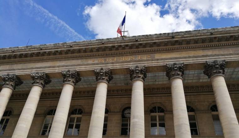 Le Palais Brongniart, ancien siège de la Bourse de Paris. (Crédits photo :  - L. Grassin )