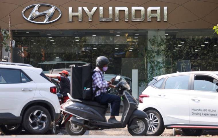 Salle d'exposition automobile Hyundai à Mumbai