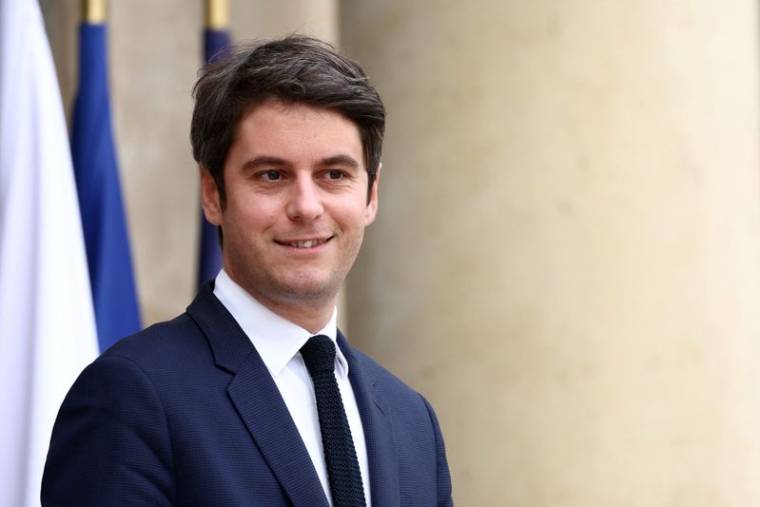 Le Premier ministre français Gabriel Attal