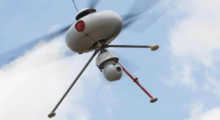 Un drone conçu par ECA. (© Ministère de la Défense / DGA)