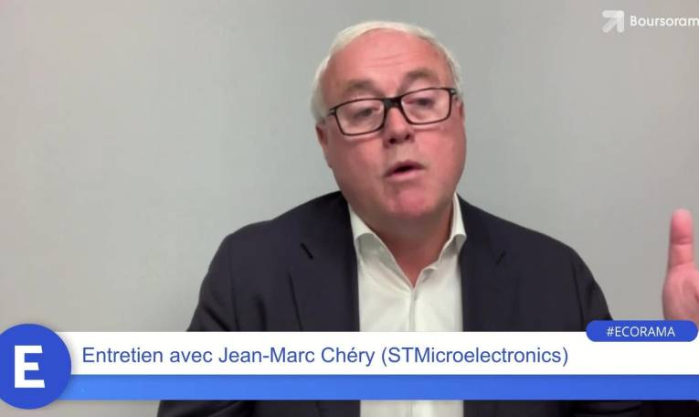 Jean-Marc Chéry (Président de STMicroelectronics) : "Notre titre se paie moins de 7 fois l'Ebitda, ce n'est pas un ratio à la hauteur de ce que fait la société !"