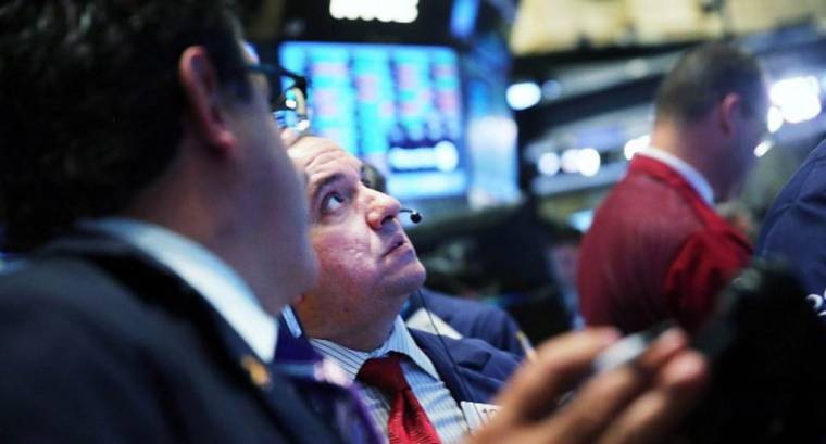 Des opérateurs de marché à Wall Street. (© S. Platt / Getty / AFP)