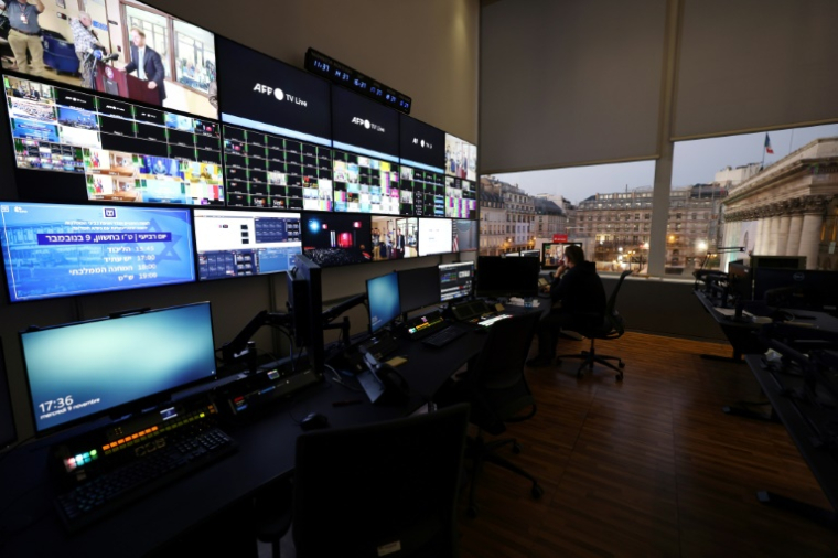 L'Agence France-Presse (AFP) a été la cible d'une attaque de son système d'information, qui a affecté une partie des dispositifs de diffusion de sa production à ses clients ( AFP / Thomas SAMSON )