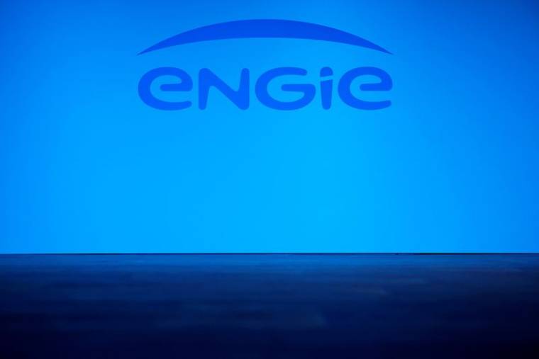 Le logo d'Engie à Paris