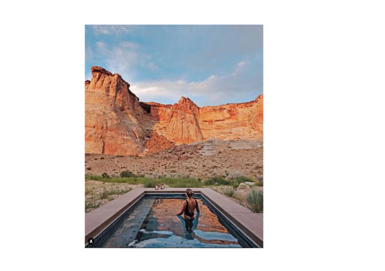 Le Spa Hotel Amangiri Resort dans l'Utah, aux États-Unis (Capture Instagram @amangiri)