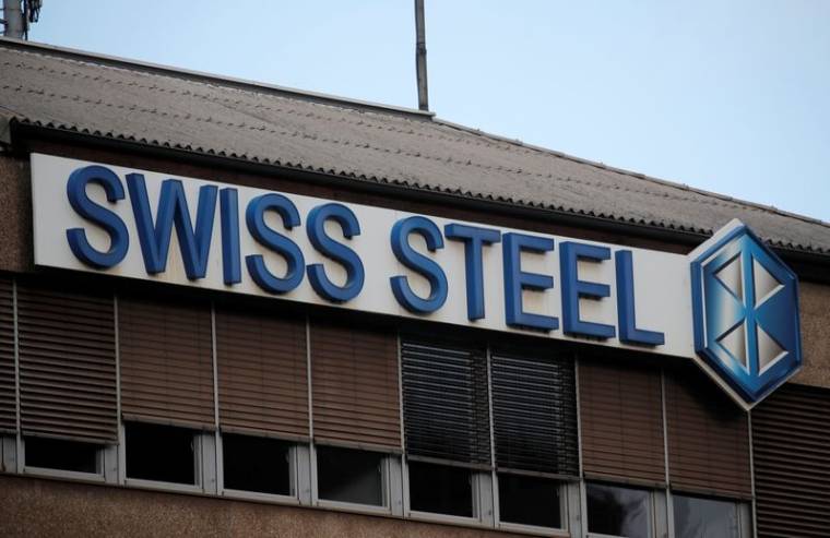 Le logo de Swiss Steel à Emmenbruecke