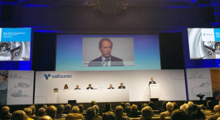 L'assemblée générale de Vallourec. (© J. Corric)