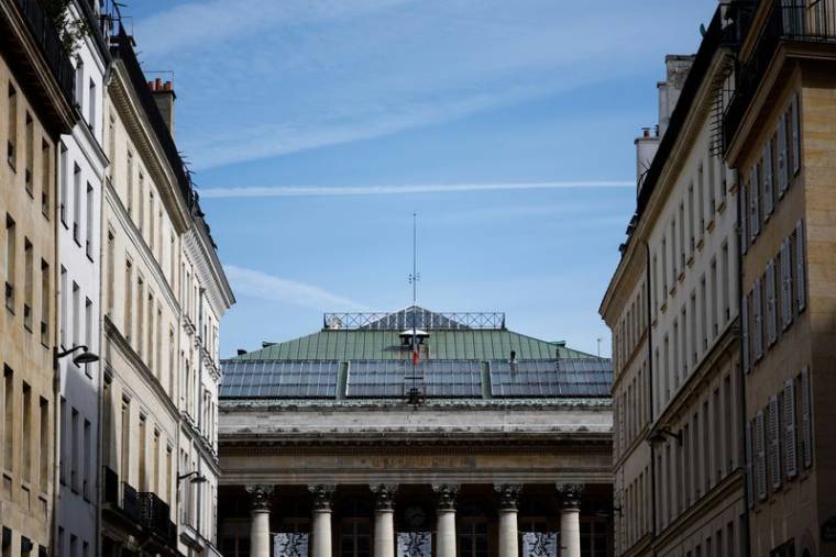 L'ancien bâtiment de la Bourse de Paris