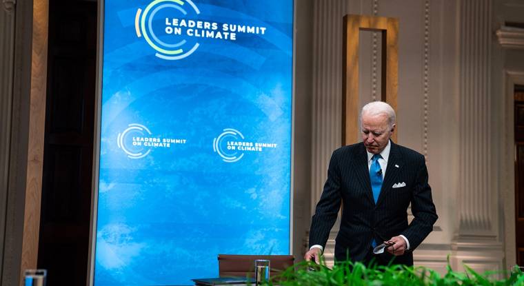 À l'occasion du récent Sommet des dirigeants sur le climat, Joe Biden a promis de réduire les émissions de gaz à effet de serre de la première économie mondiale de 50 à 52% d'ici 2030 (par rapport à 2005). (© AFP)