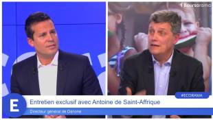 Antoine de Saint-Affrique (DG de Danone) : "Nous avons fait des efforts considérables pour absorber l'inflation et vendre nos produits au juste prix !"