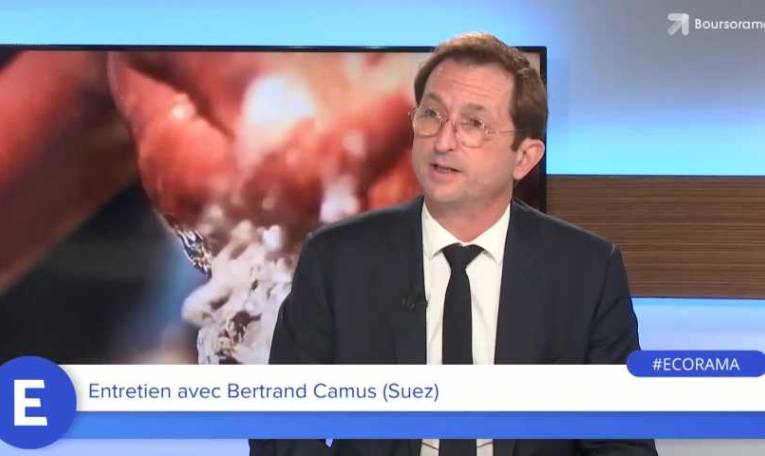 Bertrand Camus (DG de Suez) : "Ce sont les actionnaires qui choisiront la route qu'ils veulent faire prendre à Suez !"