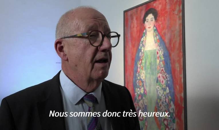 Autriche: le commissaire-priseur "très heureux" de la vente du Klimt