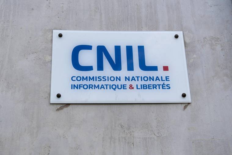 Le logo de la Cnil à Paris. ( AFP / Eric PIERMONT )