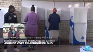 En Afrique du Sud, des élections législatives à haut risque pour l'ANC