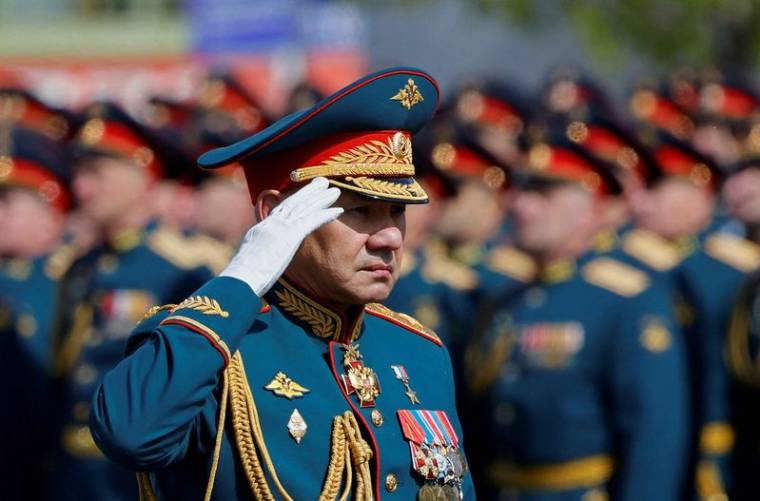 Un défilé militaire russe célèbre le jour de la Victoire, à Moscou
