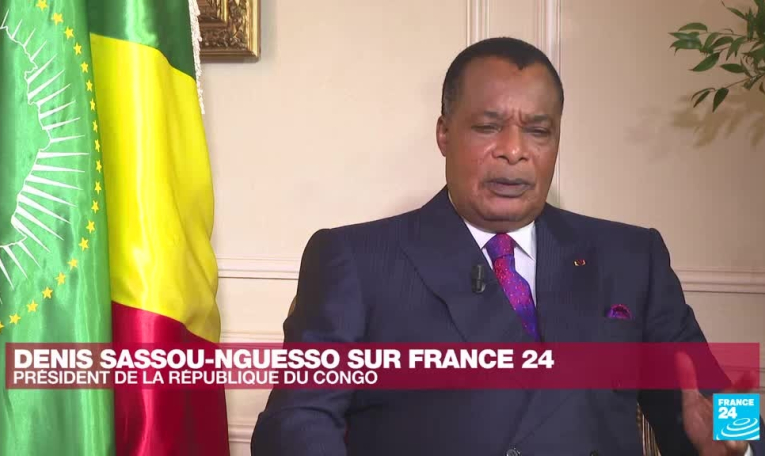 Denis Sassou-Nguesso, président congolais : tout est permis pour "salir les autorités d'Afrique"