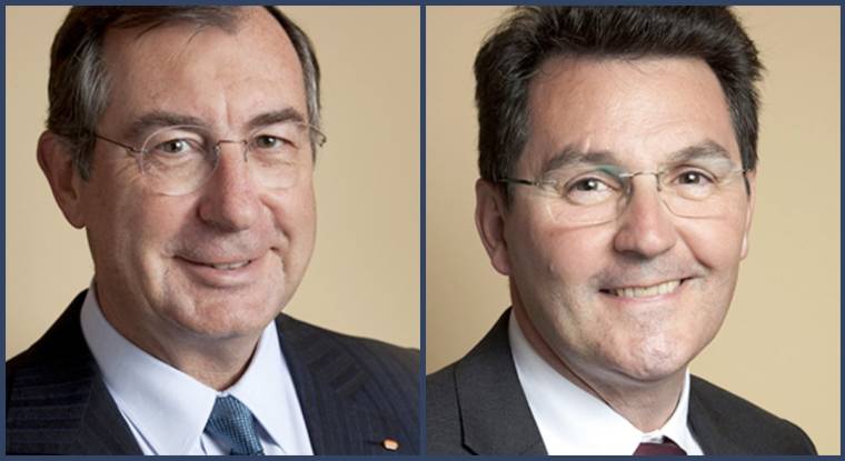 Martin Bouygues n'est plus «que» président et Olivier Roussat est nommé directeur général. (© Bouygues)