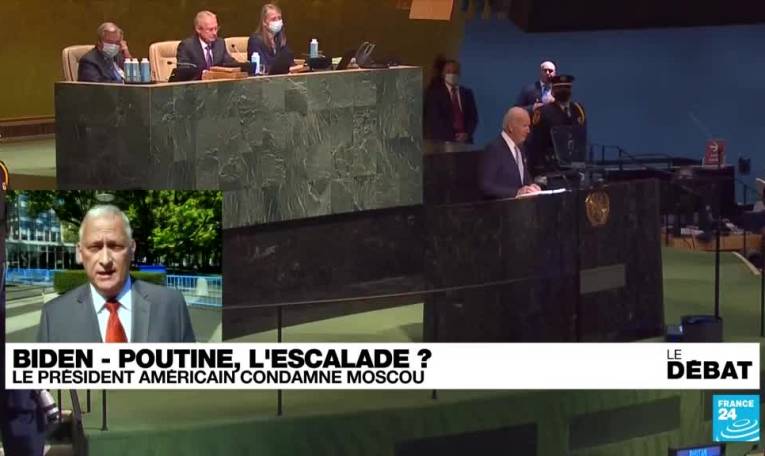 Vers l'escalade? Biden condamne Poutine à l'assemblée générale de l'ONU.