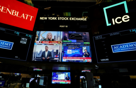 La Bourse de New York, le 6 novembre 2024 ( AFP / TIMOTHY A. CLARY )