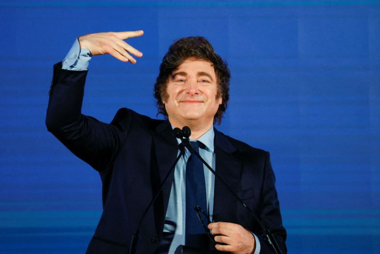 Le président argentin Javier Milei