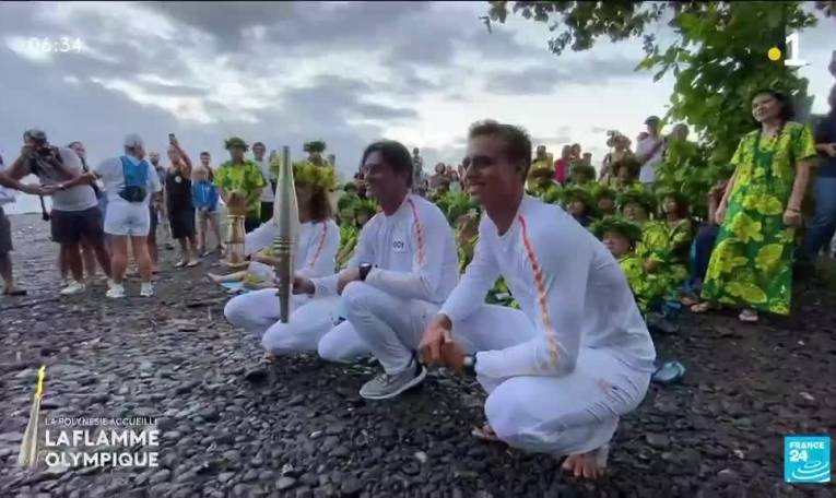 De Tahiti aux Antilles, la flamme olympique en Outre-mer